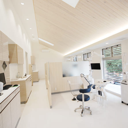 サトデンタルクリニックの診療室