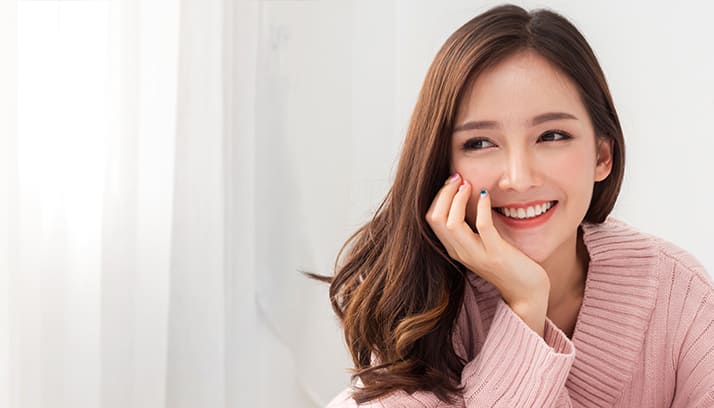 歯をキレイに白くしたい